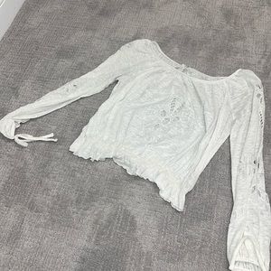 Free people white blouse